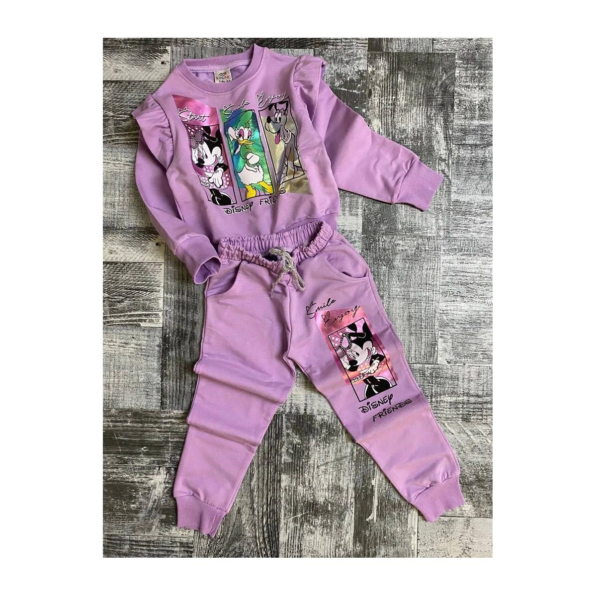 بلوز شلوار دخترانه استین چیندار طرح کارتونی 3212 0ce91099-c995-4579-8520-359fe12de3d5.jpg