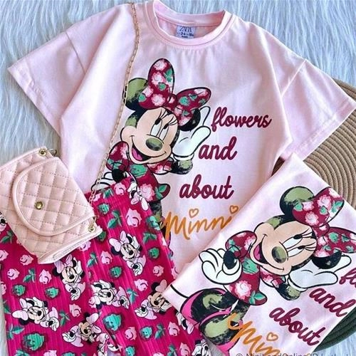 تیشرت شلوارک طرح میکی کد 5226