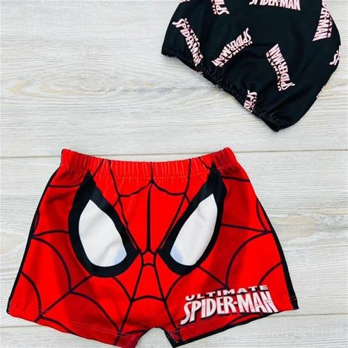 مایو دو تیکه پسرانه طرح اسپایدر من 1