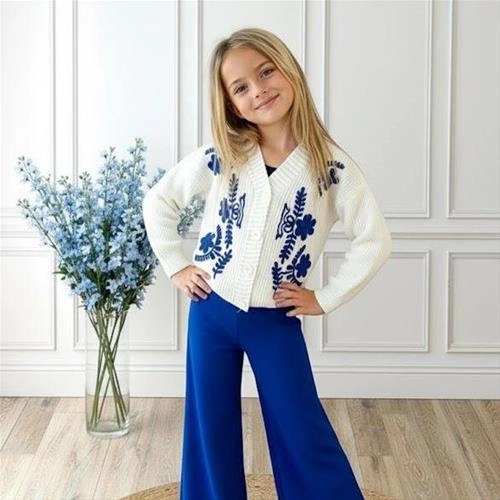 ست کت وشلوار بافت کد 3555