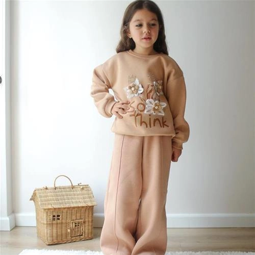 ست بلوز وشلوار کرک دار ترک 3تا 10 سال کد 21231