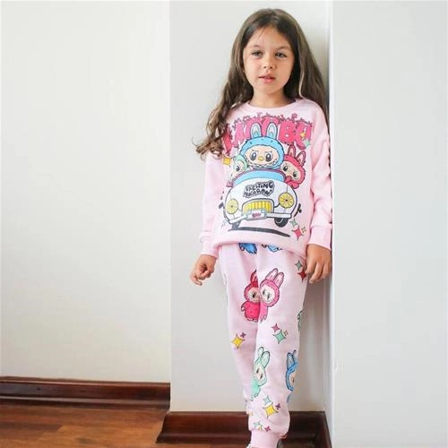 ست بلوزوشلوار ترک طرح لبوبو کد6221