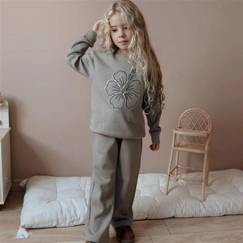 ست بلوز وشلوار کرک دار کد9060