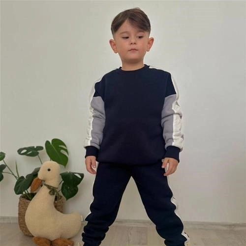 ست بلوز وشلوار کرک دارکد 1414