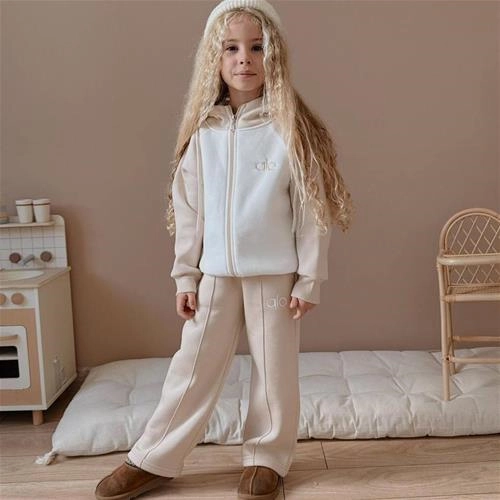 ست سویشرت شلوار کرک دار ALOکد 50103