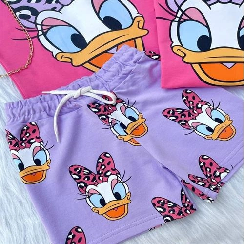 تیشرت شلوارک ترک طرح داکی کد 5836