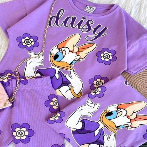 تیشرت شلوارک زارا طرح Daisy 3875