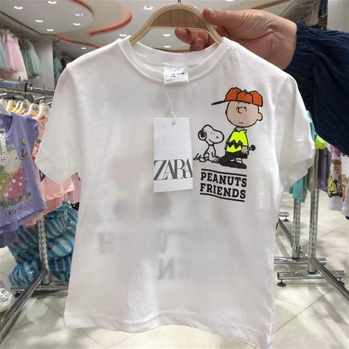 ست تیشرت شلوارک طرح اسنوپی زارا ZARA 8823