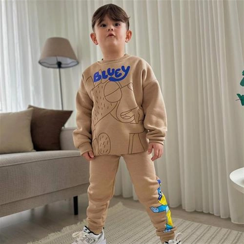 ست کرک دار پسرانه طرح بلویی کد 1440