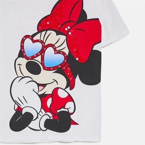 تیشرت دخترانه ترک طرح مینی موس زارا ZARA 8678