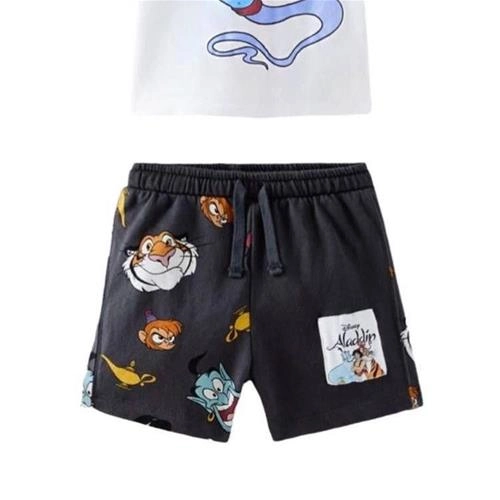 ست تیشرت شرتک طرح علاالدینZARA 8782