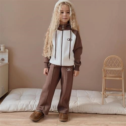 ست سویشرت وشلوار کرک دار ALO کد50102